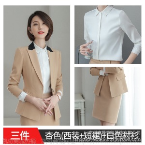 小西装西服女上衣面试工作服套装秋季2019新款职业黑西装外套批发