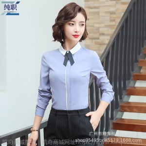 条纹西装套装气质西服高端正装工作服职业两件套前台经理OL衬衫秋
