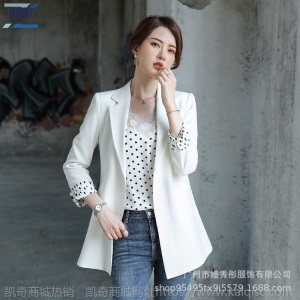 小西装外套女中长款2019新款韩版时尚职业装女秋冬工作服西装正装
