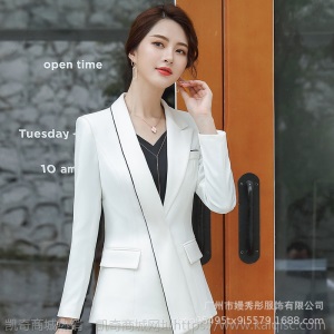 19秋装新款职业套装女正装西装西服商务时尚面试两件套气质工作服