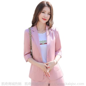 休闲西装套装女职业2020新款春夏韩版气质时尚短裤两件套洋气减龄
