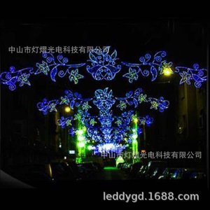 LED灯光造型过街灯景观灯 节能节日亮化街道灯