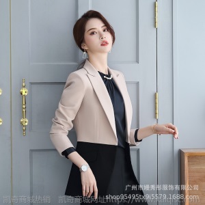 纯职春秋工作服女气质ol职业装2019新款西装套装修身商务正装套裤