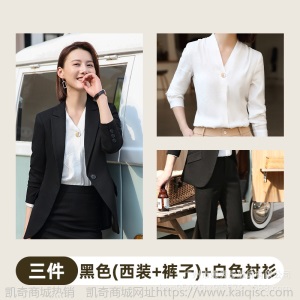 职业装女套装春秋季2019新款ol气质白领西装套装裙正装工作服批发