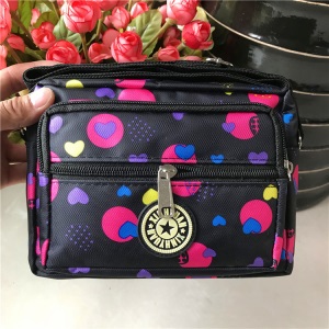 批发地摊包斜挎包女士休闲帆布妈咪包单肩包老年人花布包