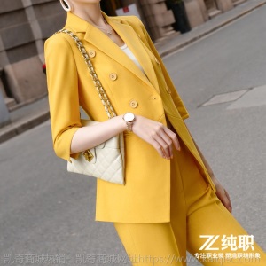 2020新款韩版西服外套女网红职业小西装套装女英伦风休闲时尚正装