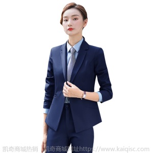纯职 西装工作服2019秋季新款韩版气质职业套装女修身OL正装套裤