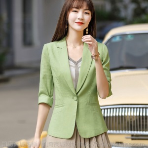 时尚网红小西装外套女士短款修身套装韩版休闲小个子气质西服套裙