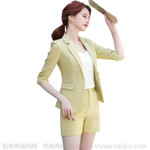 西装套装女韩版2020春夏季气质正装外套职业女神范时尚名媛小西服