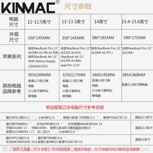 戴尔苹果笔记本电脑平板内胆包macbook12air13HP14pro15寸男女