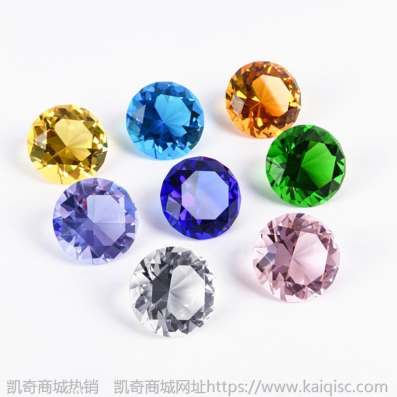 K9水晶钻石 创意家具装饰礼品摆件 送女友生日礼物婚庆用品可定制