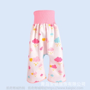 婴儿护肚隔尿裤隔尿垫宝宝隔尿产品高腰隔尿裤凯奇母婴用品