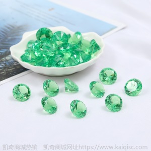 无孔亚克力钻宝石玩具儿童乐园游艺城早教奖励仿真水晶钻石批发