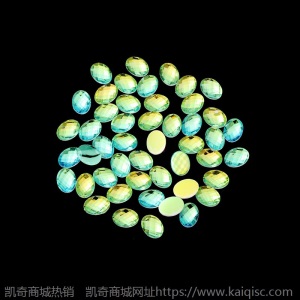 美甲饰品树脂平底钻纽约风暴美甲钻指甲钻变色AB钻厂家直销异形钻