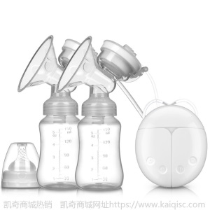 紫莓兔双边电动吸奶器吸乳挤奶器吸力大Breast pump母婴用品凯奇