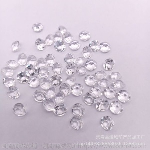 金色石子工艺品晶瓷装饰画用电镀金色石头亚克力钻石3-6 6-9mm
