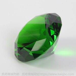 浦江厂家批发人造机磨水晶钻石透明七彩钻玻璃家居装饰品大钻石