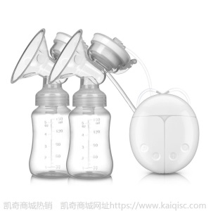 紫莓兔双边电动吸奶器吸乳挤奶器吸力大Breast pump母婴用品凯奇