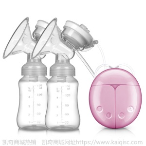 紫莓兔双边电动吸奶器吸乳挤奶器吸力大Breast pump母婴用品凯奇