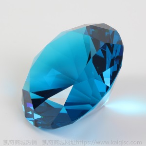 浦江厂家批发人造机磨水晶钻石透明七彩钻玻璃家居装饰品大钻石