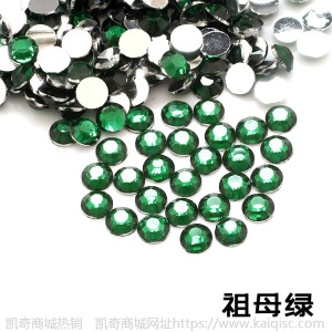 批发3mm兰光树脂钻钻石画钻手机壳diy平底钻水钻手工材料饰品配件