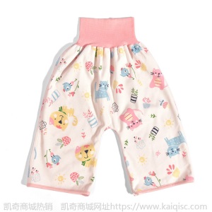 婴儿护肚隔尿裤隔尿垫宝宝隔尿产品高腰隔尿裤凯奇母婴用品