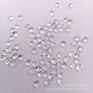 金色石子工艺品晶瓷装饰画用电镀金色石头亚克力钻石3-6 6-9mm