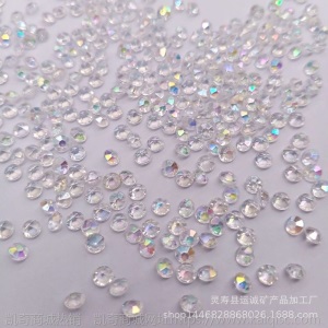 金色石子工艺品晶瓷装饰画用电镀金色石头亚克力钻石3-6 6-9mm