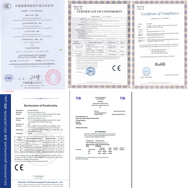 certificates