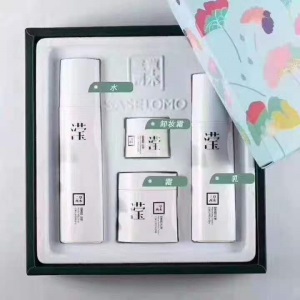 正品三草两木护肤品套装洗面奶面膜补水保湿收缩毛孔三草两木公司