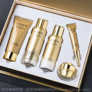 蓝尼芳可多肽肌密贵妇套盒补水保湿清洁肌肤五件套装批发
