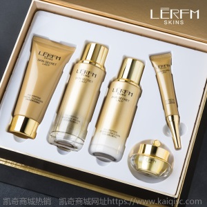 蓝尼芳可多肽肌密贵妇五件套盒深层补水保湿提亮肤色护肤品套装