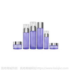 护肤网格底套装瓶 精华乳液膏霜瓶圆形 压泵化妆品分装瓶定制颜色