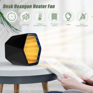 迷你暖风机 台面取暖器 无叶热风扇 桌面电暖器  Heater fan 凯奇