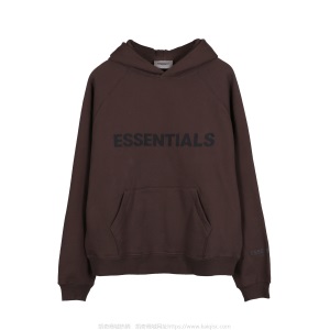 MYF男装|高街FOG加绒连帽衫卫衣oversize潮牌essentials潮流外套