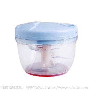  手拉碎菜绞肉机器多功能家用手动切菜器辅食料理机厨房小工具3刀