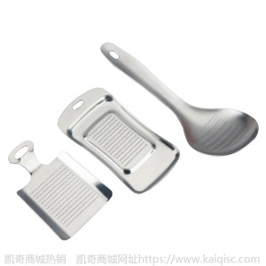 荣展不锈钢磨姜器 厨房小工具山葵研磨蒜泥研磨刨丝家用碎姜磨蒜