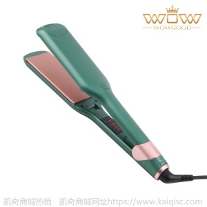 厂家直供凯奇宽板直发器数码温控陶瓷板烫发器直板夹电夹板不伤发
