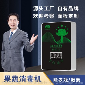 多功能果蔬消毒机 家用小家电肉类激素解毒机 壁挂臭氧食材净化器