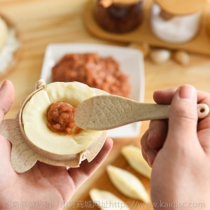 小麦秸秆包饺子器厨房小工具创意手动塑料捏饺子夹家用包饺子模具