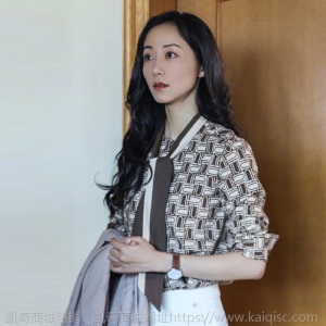 巡回检查组明星韩雪同款衬衫女2021春装长袖设计感女人味气质上衣
