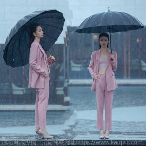 明星戚薇同款西装套装女韩版气质休闲春秋季时尚西服职业装两件套