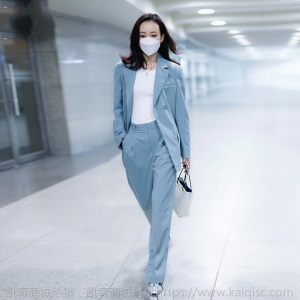 网红小香风西装套装女韩版秋季新款职业修身显瘦明星王鸥同款衣服
