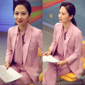 明星同款西装套装女秋装2020新款韩版时尚气质小西服工作服两件套