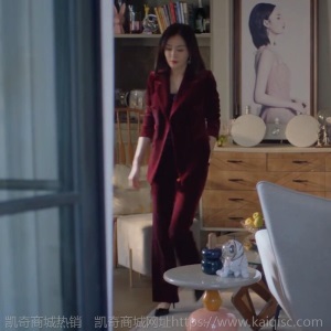 明星同款2020年春季气质白色西装外套女时尚短款西服阔腿裤套装