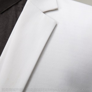 爆款速卖通全球购西服2020男士精品高端白色西服套装三件套男凯奇
