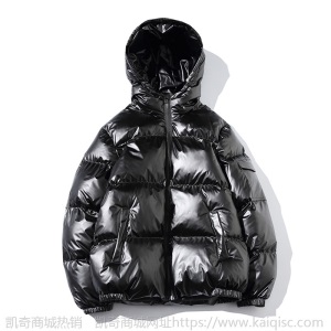 2020日系新款冬装男立领亮面加厚棉衣青年时尚潮流休闲面包服外套
