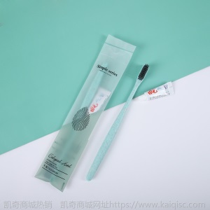 一次性牙刷酒店宾馆民宿酒店用品软毛二合一洗漱套装定制家用待客