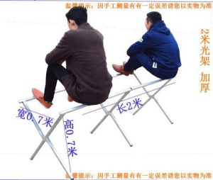地摊货架子折叠竹席夜市摆饰品挂衣服水果展示桌便携简易床