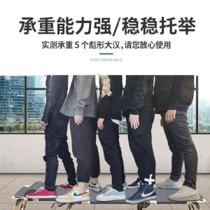 折叠床单人午休床办公迷你便携式躺椅户外椅子超透气加宽睡椅午睡